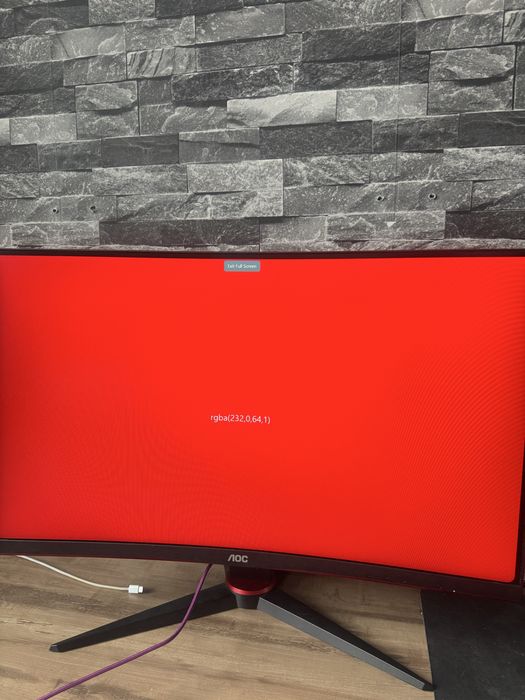 Monitor aoc c27g2ze
