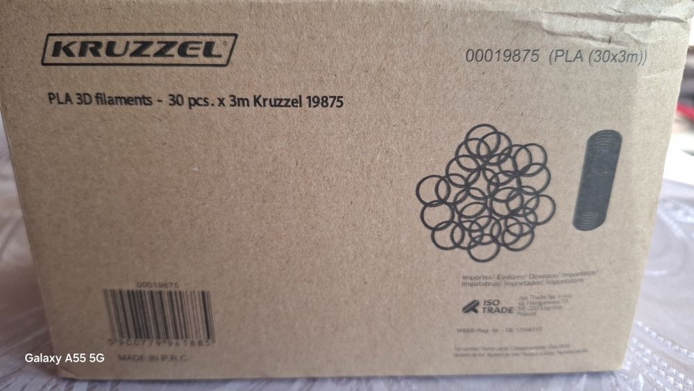 Wkłady do długopisu 3D PLA KRUZZEL
