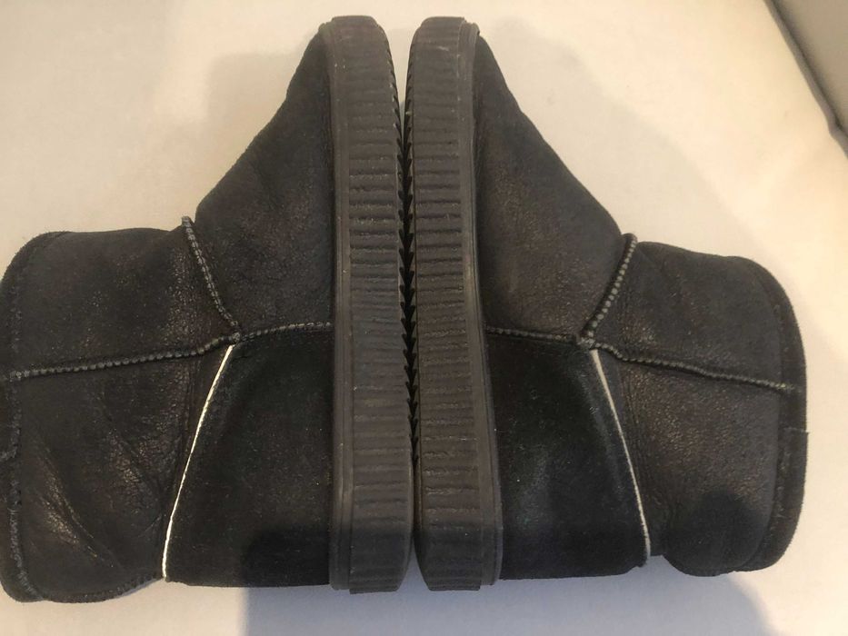 Сапожки зимние детские теплые уги нат кожа вовна 36р 23 стелька BARTEK