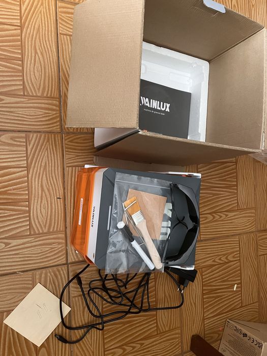 Maquina laser mini