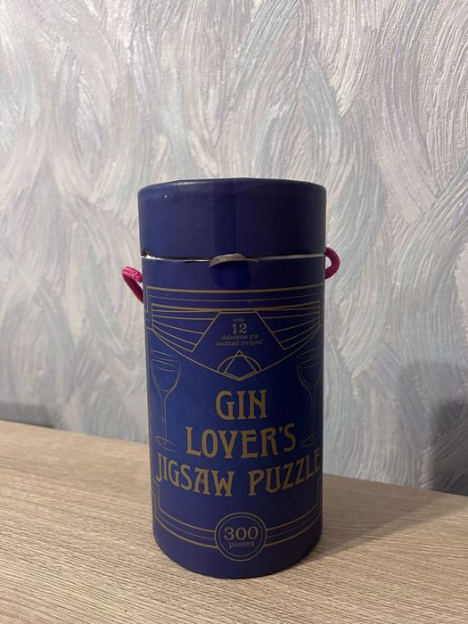 Пазли в тубусі gin lover’s jigsaw puzzle 300 piesec