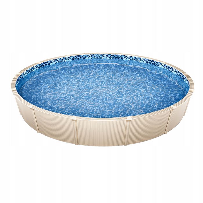 Okrągła wykładzina basenowa VEVOR 244X147 cm premium winyl odporna na