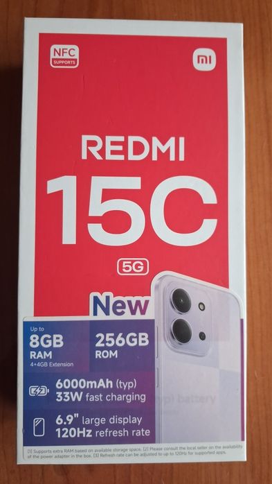 Telemóvel Redmi 15C