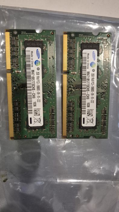 Pamięc ram DDR3 do laptopa [2x2GB] 1333Mhz