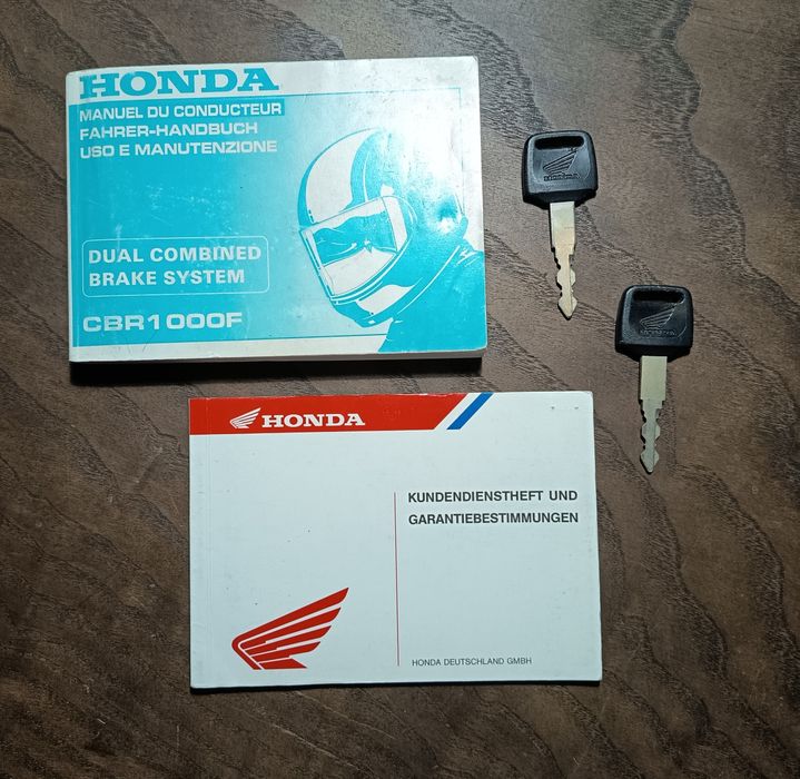 HONDA CBR 1000 F 1993 ORIGINAL 20000km