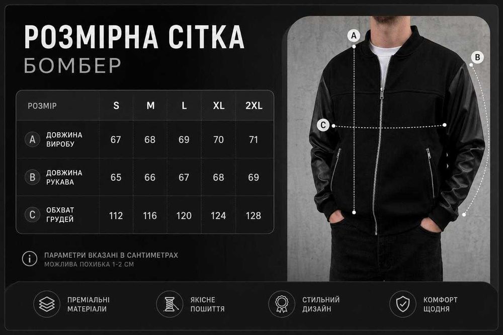 Шикарний Бомбер, Куртка Сідней на осінь , еко кожа ,супер якість від BabsterShop