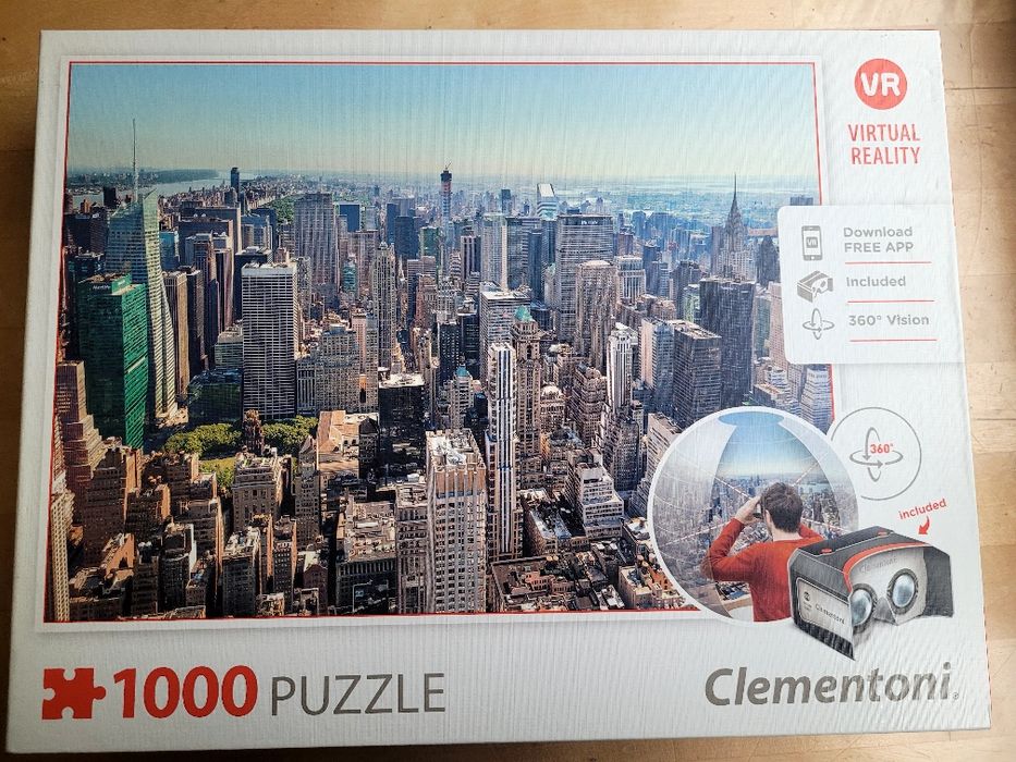 Puzzle 1000 elementów