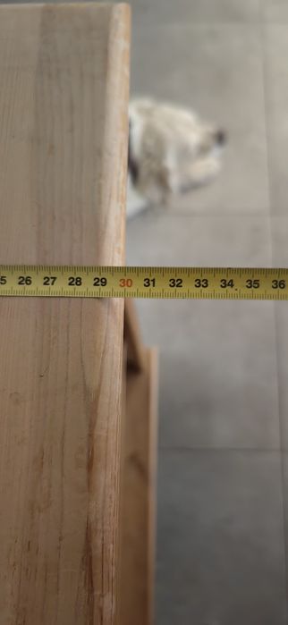 Komplet szafki drewniane sosnowe