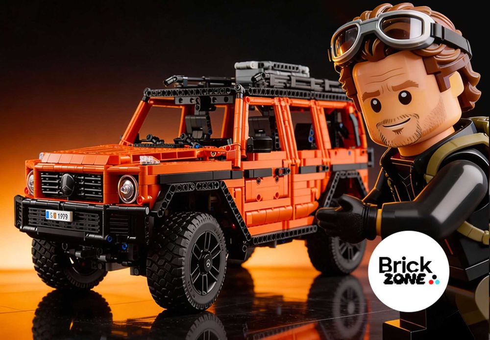 ‼️2891 деталь‼️Конструктор Lego Mercedes-Benz G 500 (G-Wagen) (42177)