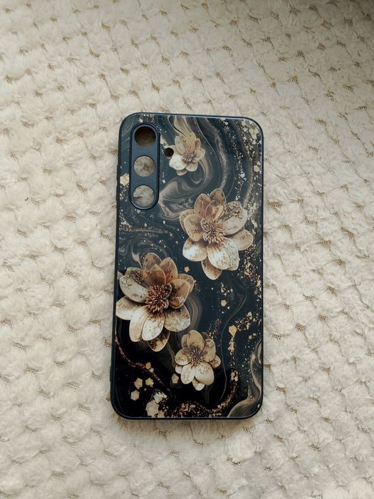Etui na telefon z wzorem kwiatowym na telefon Samsung Galaxy m 35