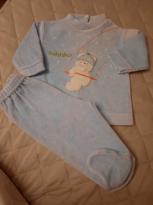 LOTE 26 peças bebê tam. 0 meses