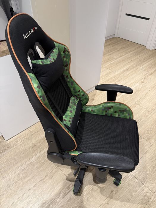 Fotel do komputera minecraft dla dziecka na okolo 8-10 lat
