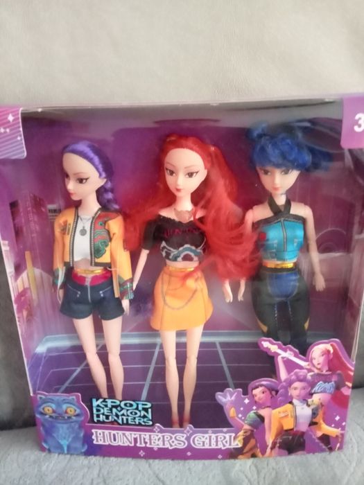 Набір 3в1 - Мисливиці на демонів KPop Demon Hunters  з муз. і світл.