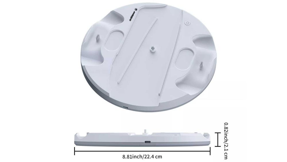 NOWA!! Stacja dokująca PS5 Slim – 2 kontrolery + LED + RGB