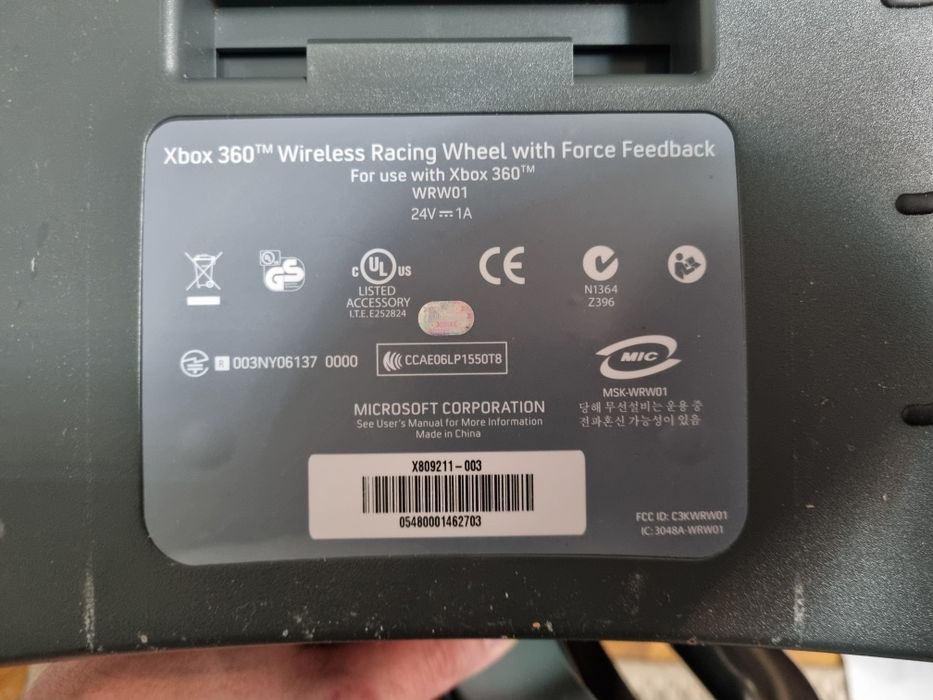 Ігрове кермо Xbox 360