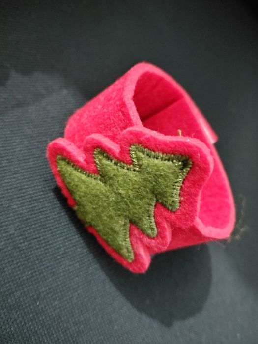 12 Argolas guardanapos natal