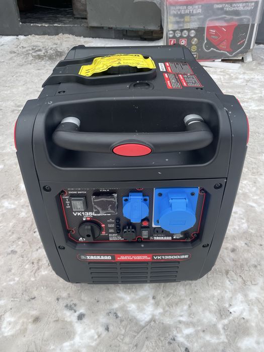 Генератор інверторний, Vackson VK13500iSE, бензин, 3.8kw, електр старт