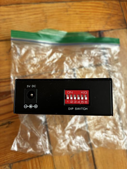Оптоволоконний конвертер 10/100 Fiber T