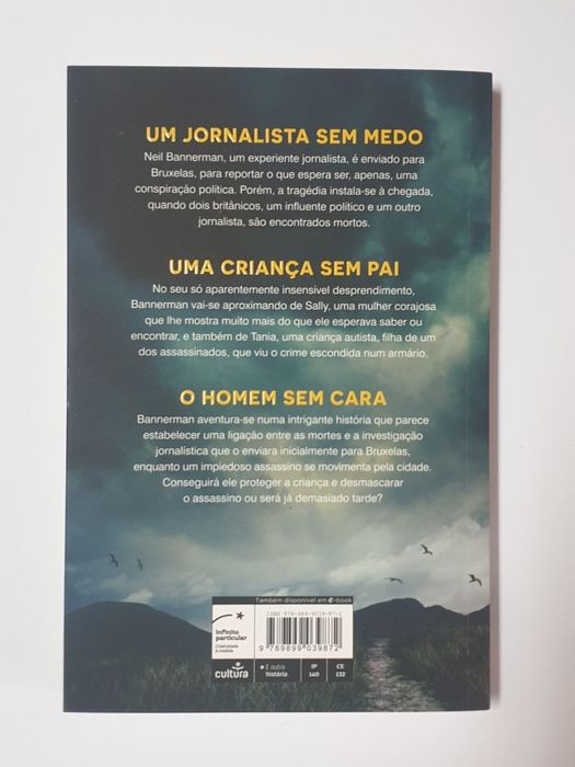 O Homem Sem Cara - Peter May - cultura