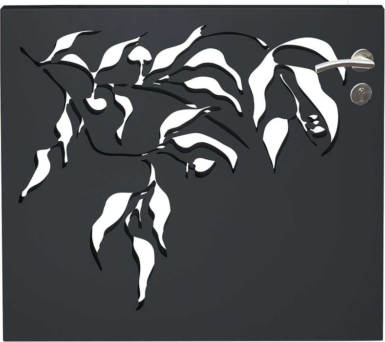 Furtka ogrodzeniowa GABIO antracyt ET  Tree 90 x 90 cm