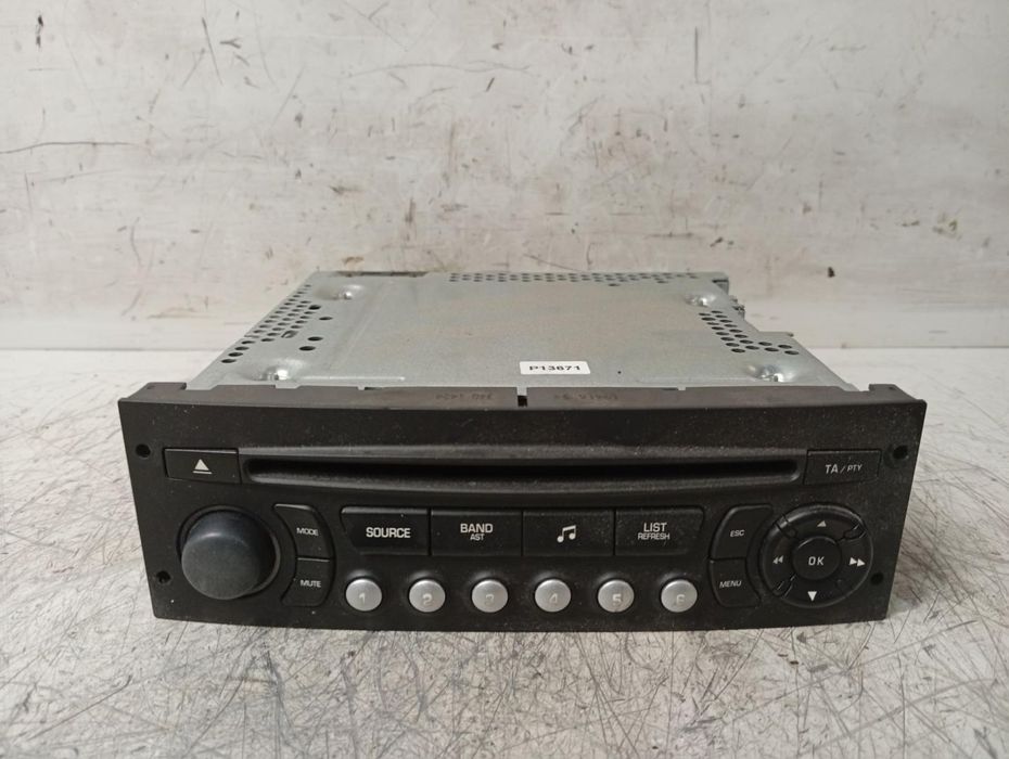 Sistema De Áudio Rádio Cd Citroen C4 Picasso