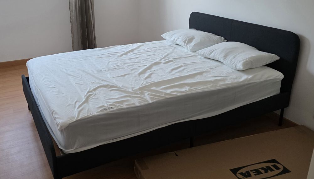 Cama com colchão