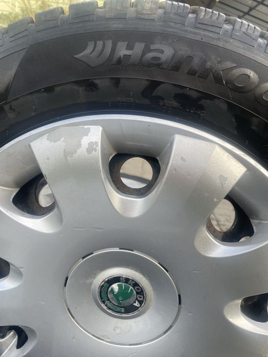Продам зимнюю резину на шкоду