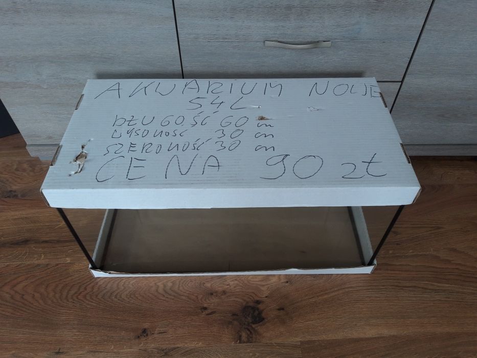 Akwarium nowe 54 l
