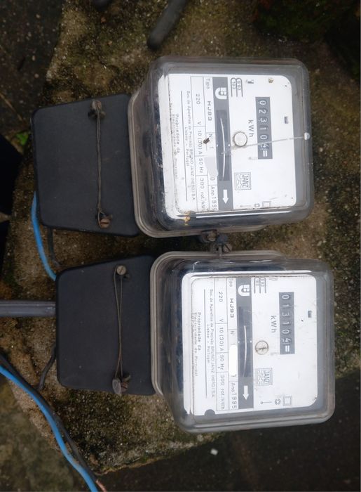 Contador de energia antigo monofásico