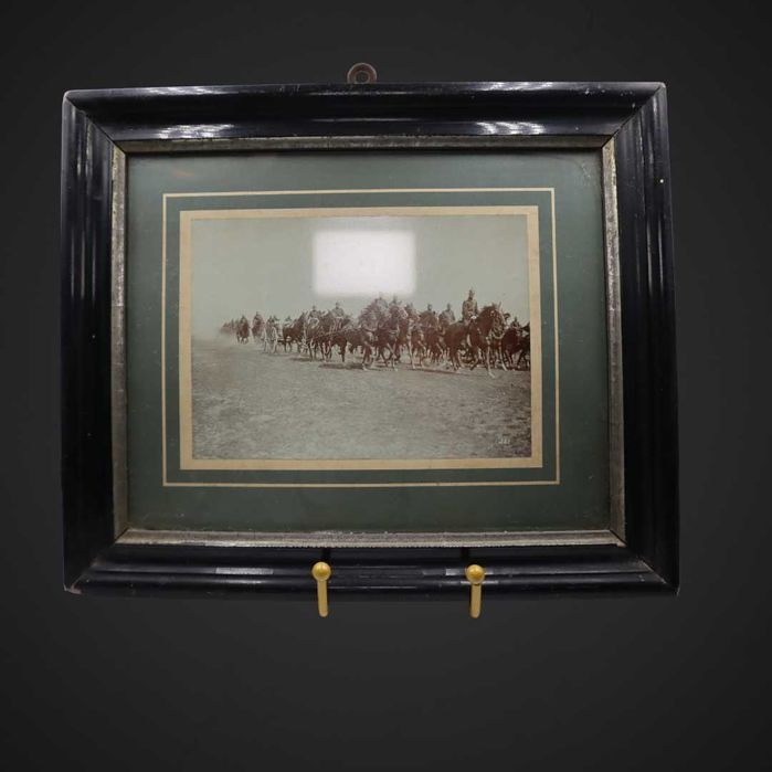 Fotografia historyczna – kawaleria w galopie stare zdjęcie B51/110862