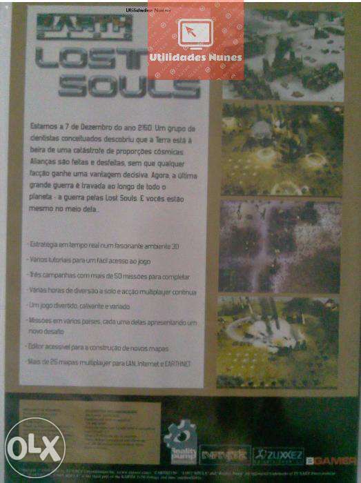Jogo para PC - Earth 2150 Lost Souls