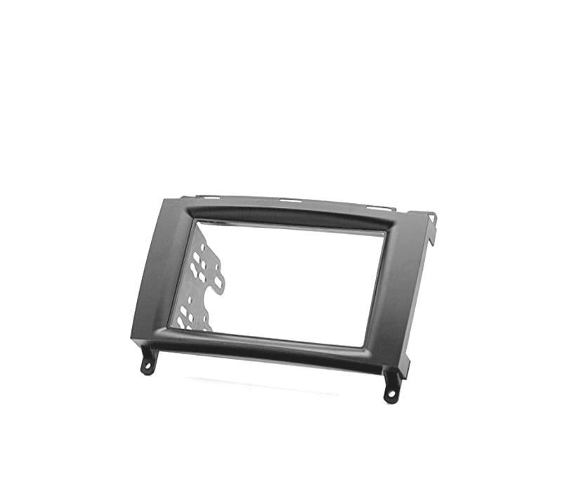 MOLDURA ADAPTADOR PRETO PARA RADIO 2-DIN MERCEDES CLASE A W169 CLASE В W245 VITO VIANO