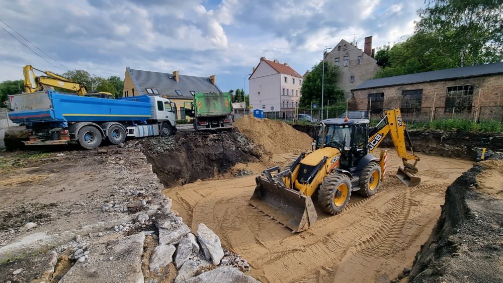 Prace ziemne, wyburzenia - rozbiórki, drogi dojazdowe