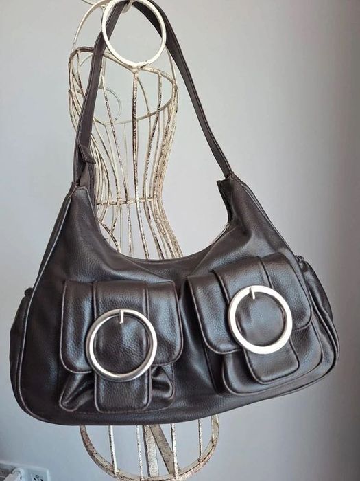 Torebka y2k 00s avant garde czekoladowa baddie swag japan style archive