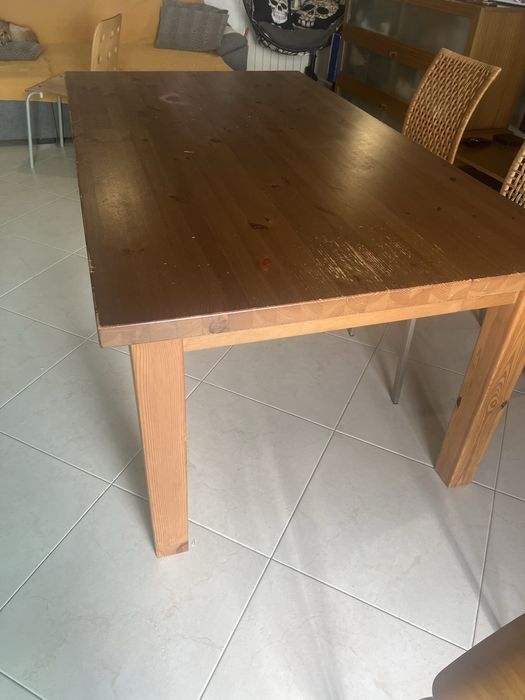 Mesa de sala madeira maciça