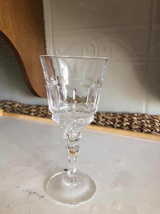 Copos de vidro elegantes