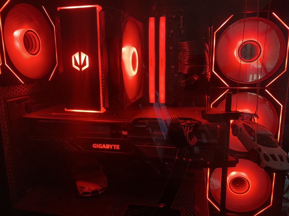 Komputer rx7800xt amd 5 7600 32gb ddr5