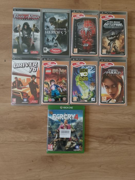 Gry psp xbox.         .