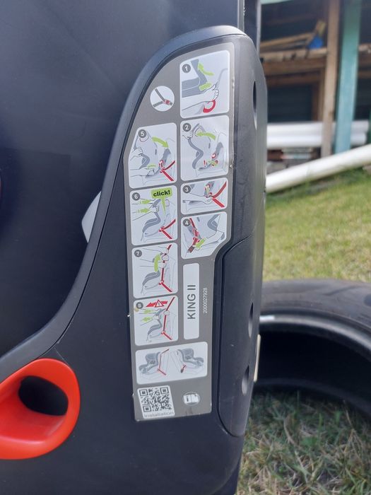 Britax Römer King II / LS 9-18 кг (ECE R44/04)  надійне б/у автокрісло