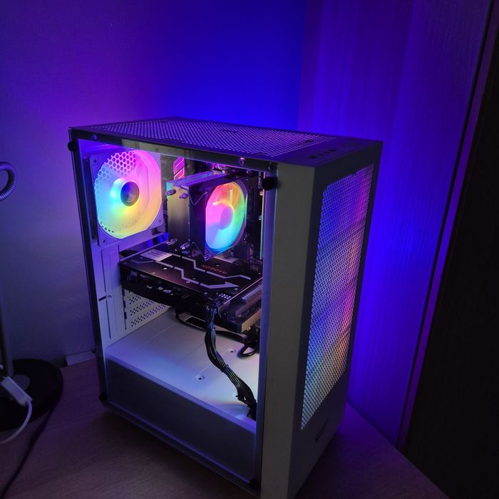 Komputer RX6600XT/Rtx3060ti/R5 5500/16gb ram/Gamingowy Okazja Gwarancj