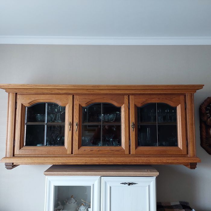 Дубова тумба підвісна тумба шафа