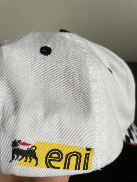 Кепка/ бейсболка Eni Racing  авто мерч з шахівницею.