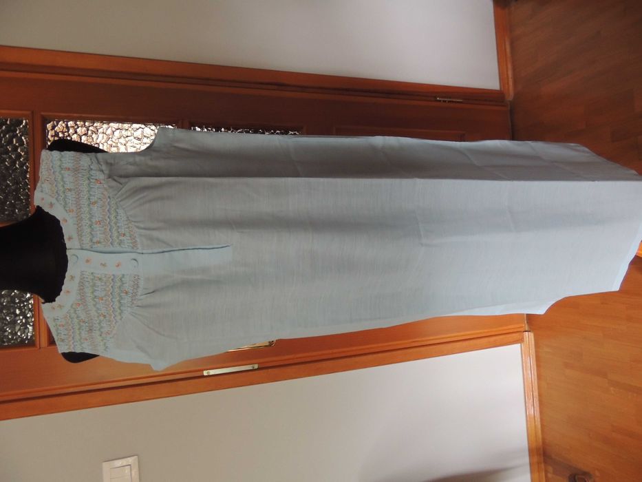 Komplet koszula nocna i szlafrok rozmiar 40 42