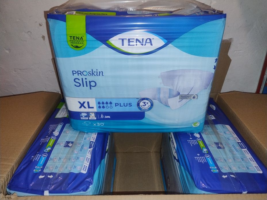 Pieluchy dla dorosłych (90 sztuk) TENA Slip Plus rozmiar XL