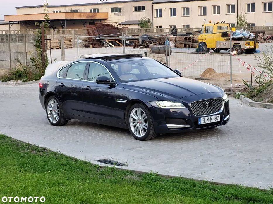 Jaguar XF Full LED Panorama Jasna Skóra Head Up Radar Niski przebieg