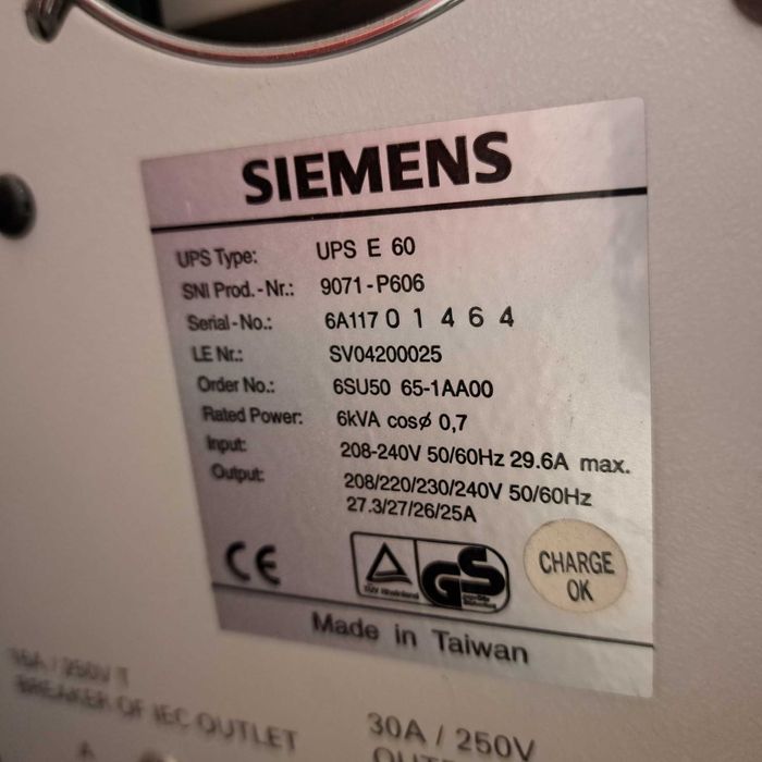 UPS Siemens US E60