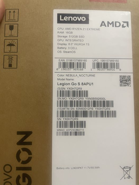 Lenovo legion go s z1Extreme