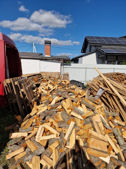 Сухі рубані колоті дрова: дуб, черешня, ольха. Доставка, Вигрузка!