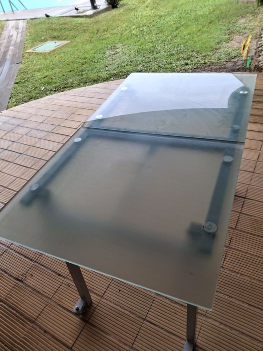 Mesa vidro 1,20x0,70 ECingles