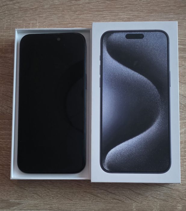 iPhone 15 Pro Max ,Blue Titanium ,256GB